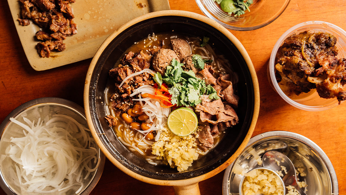 Claypot Oxtail Beef Noodles