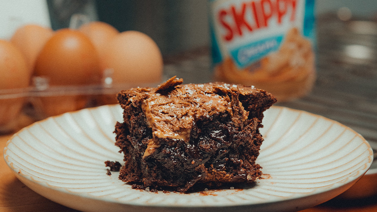 Peanut Butter Brownie with Skippy